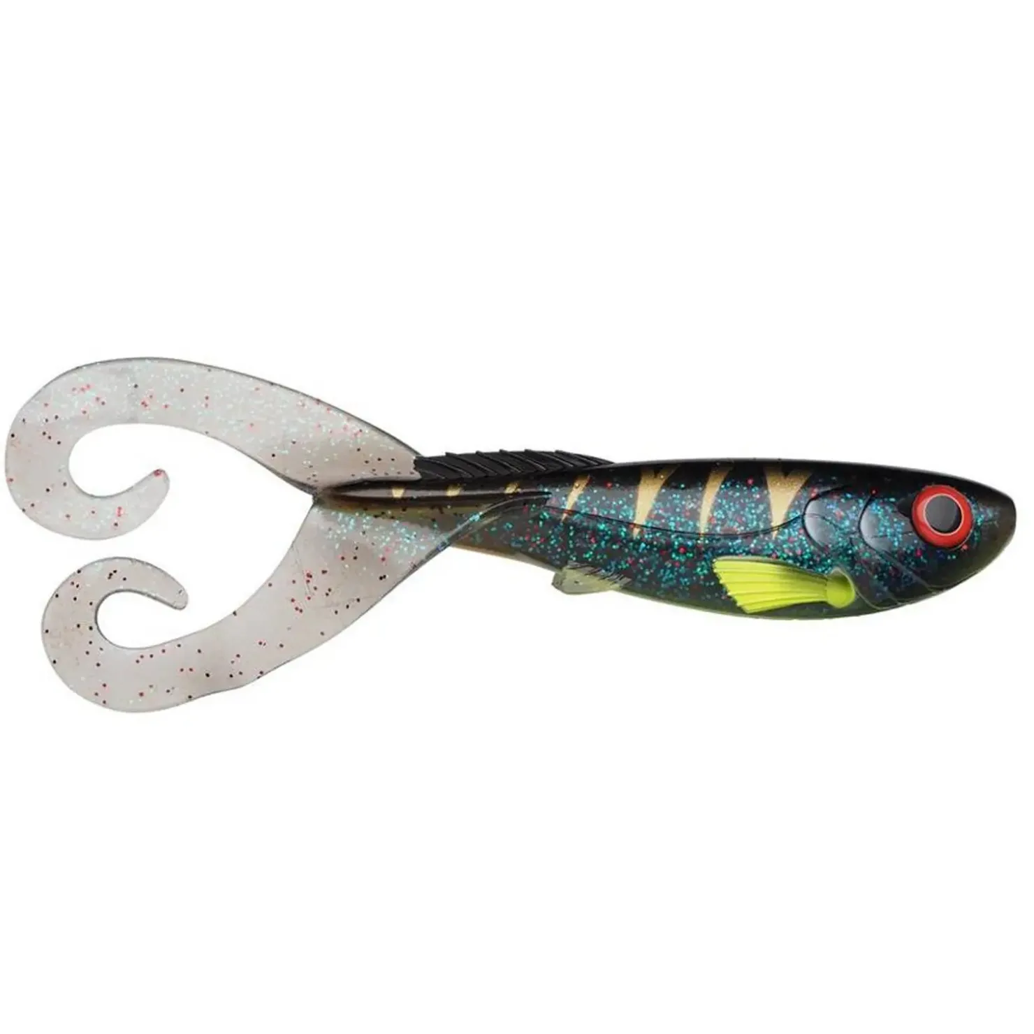 Abu Garcia Beast Twintail 21cm Gummifisch| Hecht Gummifisch|Xxl Köder. Big Baits