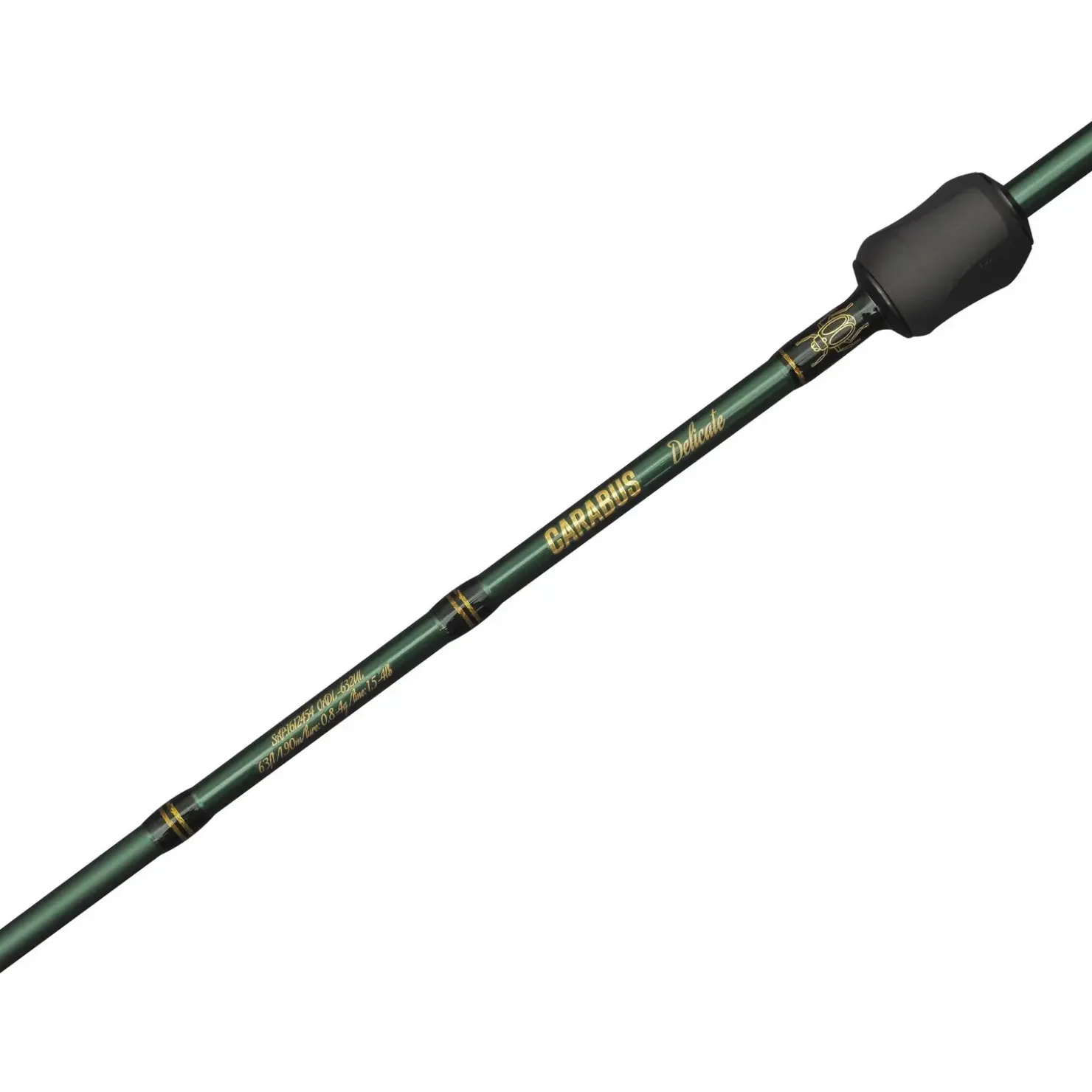 Abu Garcia Carabus Delicate2 602ULS 1,83m 0.8-4g S Ultralight-Spinnrute| Spinnrute|Barschrute