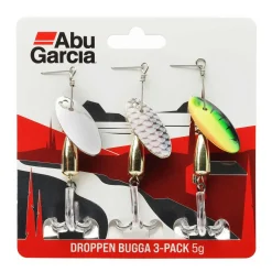 Abu Garcia Droppen Bugga 5,0g 3-Pack Spinner-Set| Sets Spinnfischen|Spinner