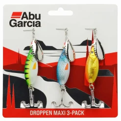 Abu Garcia Droppen Maxi 12,0g 3-Pack Spinner-Set| Sets Spinnfischen|Spinner