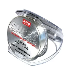 ASSO Super Fluorocarbon 50m 0,30mm 6,90 kg Vorfachschnur| Fluorocarbon Vorfach|Vorfachschnur