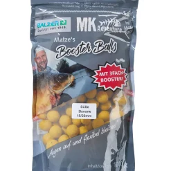 Balzer Matze Koch Booster Balls Süße Banane Boilies Gelb 1kg Special Edition Boilies| Boilies & Pop-Ups|Boilies & Pop-Ups