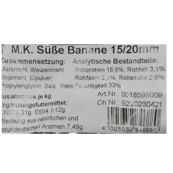 Balzer Matze Koch Booster Balls Süße Banane Boilies Gelb 1kg Special Edition Boilies| Boilies & Pop-Ups|Boilies & Pop-Ups