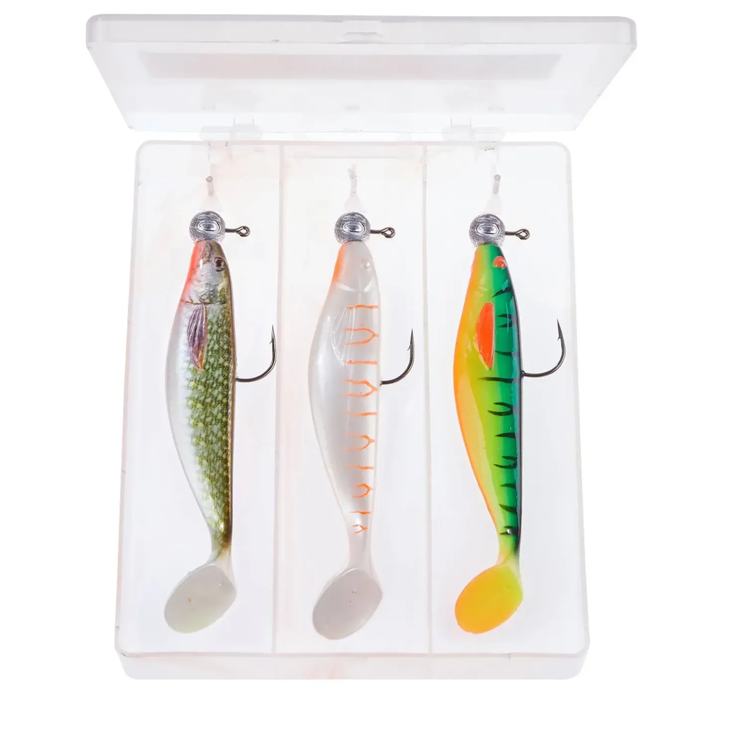 Matze Koch Balzer Gummifisch Box 4 – Barsch & Zander Angelset| Sets Spinnfischen|Zanderköder
