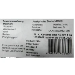 Balzer Matze Koch Kartoffel/Mais 15mm Booster Balls Boilies| Karpfenfutter|Boilies & Pop-Ups