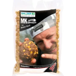 Matze Koch Balzer 1kg Mais-Pellets mit Amino-Mantel| Karpfenfutter|Karpfenfutter