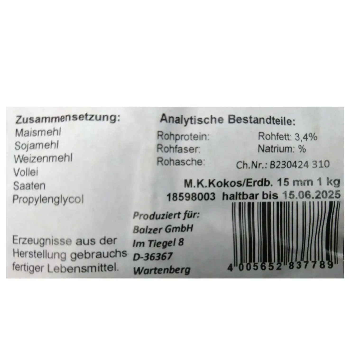 Balzer Matze Koch Kokos/Erdbe.15mm Booster Balls Boilies – Special Edition| Karpfenfutter|Boilies & Pop-Ups