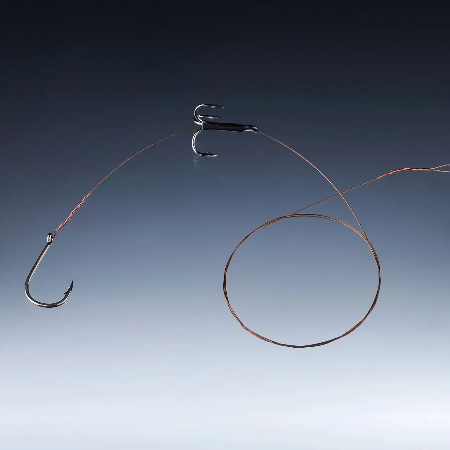 Matze Koch Balzer Schaukel-System Posen-Hecht-Schaukel System für Köderfisch Gr.4| Stahlvorfach Systeme|Stahlvorfach Mit Haken