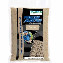 Balzer Michael Zammataro’s Feedermaster Futter Brasse natur – 1kg Feederfutter| Feederfutter|Friedfischfutter