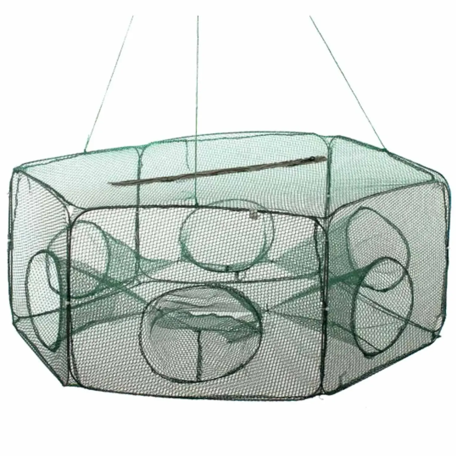 Behr 6-Eck Köderfischreuse Big 60cmx24cm| Reusen