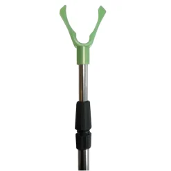 Behr Edelstahl Rutenhalter 75-115cm ausziehbar| Rutenhalter Friedfisch|Friedfisch Zubehör