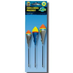 Behr Forellenposen 2-3-4g Angelset| Forellen Posen|Posen Sets