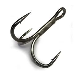 Behr Großfisch Drillingshaken #2/0 5Stk.| Raubfischhaken|Meereshaken