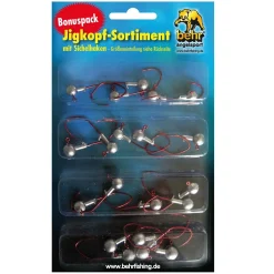 Behr Jigkopf Set 3 20 Stück Haken: #4/0| Sets Spinnfischen|Jigköpfe
