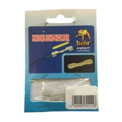 Behr Knicklichthalterung für Rutenspitzen 2Stk| Angelzubehör Kleinteile|Mechanische Bissanzeiger