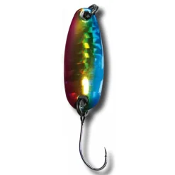 Behr L-Spoon Forellenblinker mit Einzelhaken Motion-Perlmutt| Blinker|Forellen Spoon