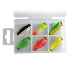 Behr L-Spoon-Set 2,3-3,0g Mixed Forellen Spoon Angelset| Sets Spinnfischen|Blinker