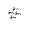 Behr NLC Spiral-Magnet – Gummifisch-Magnet-Haken System 4 Stück| Stahlvorfach Zubehör|Stinger Kurzvorfach