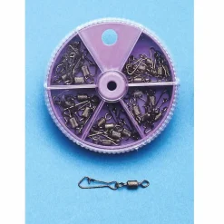 Behr Powerwirbel mit Sicherheitskarabiner Set 30 Teile| Sets Spinnfischen|Sets Feederangeln Und Co