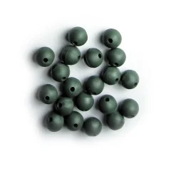 Behr Premium Gummi Perlen 8mm olive| Feederzubehör|Friedfisch Zubehör