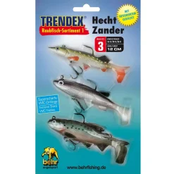 Behr Raubfisch Sortiment 12cm 3 Stück| Sets Spinnfischen|Set Kunstköder & Zubehör