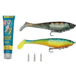 Berkley Cullshad Limited 15cm Edition Gift Pack Gummifisch Set| Sets Spinnfischen|Set Kunstköder & Zubehör