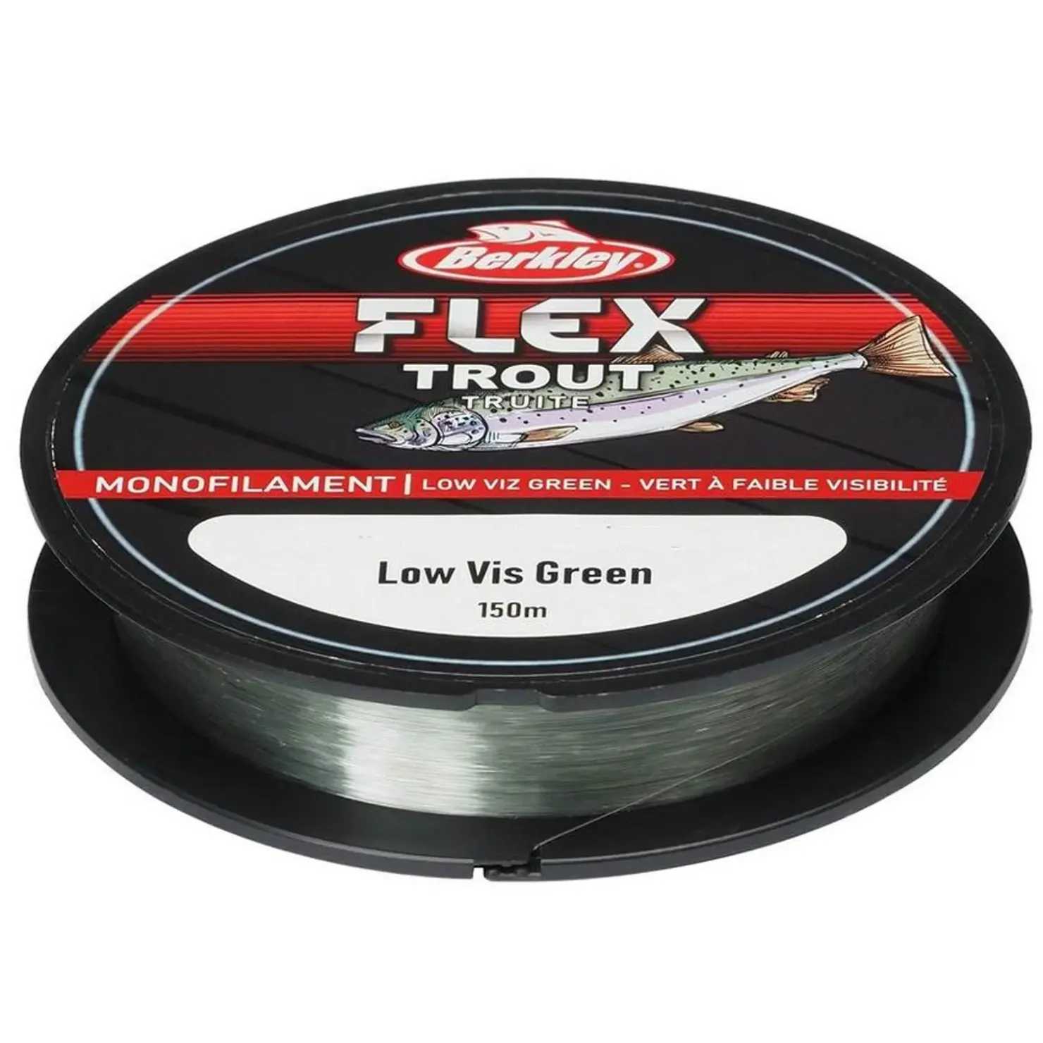 Berkley Flex Trout 150m 0,25mm LV Green Monofile Angelschnur| Monofile Angelschnur