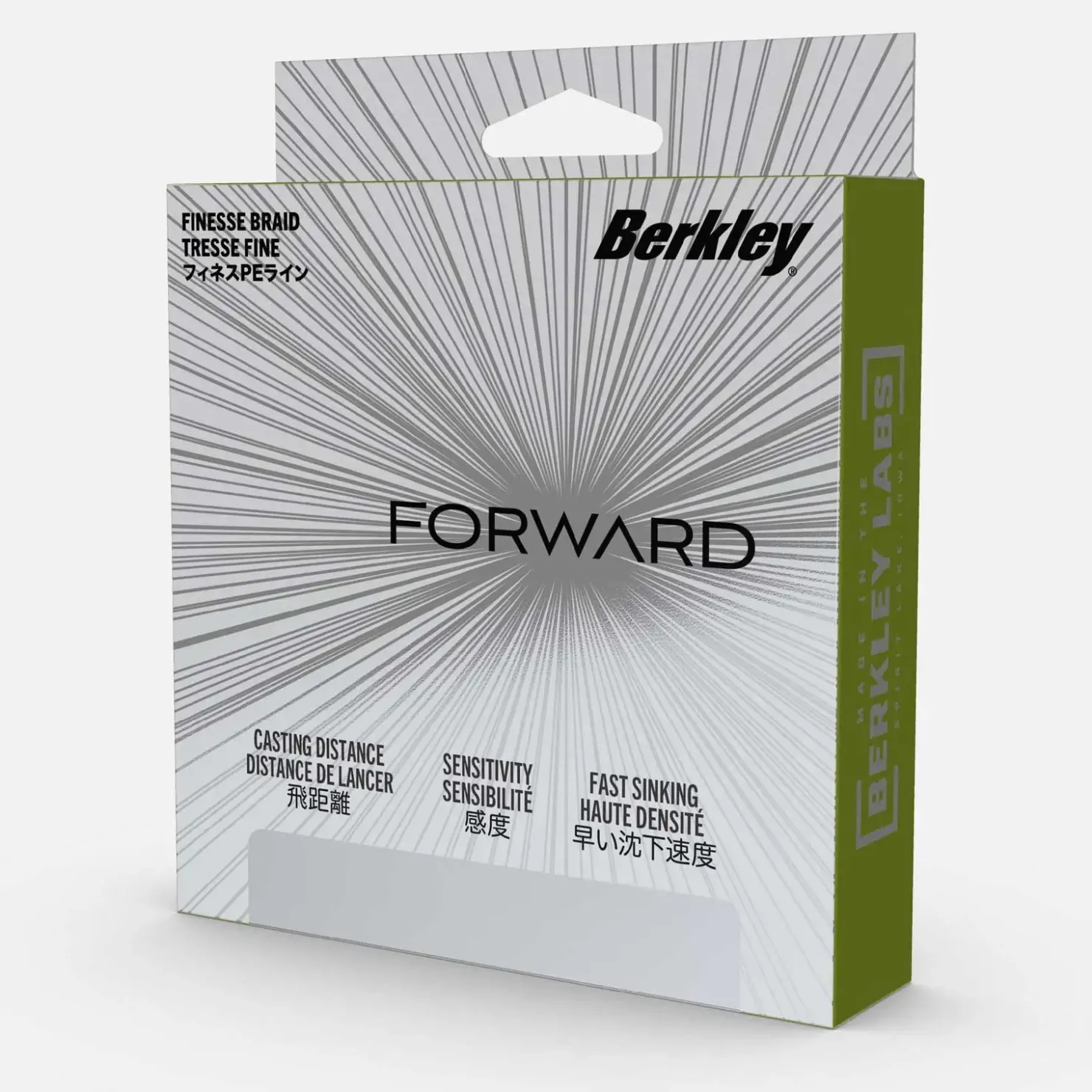 Berkley Forward 0.20mm 6,9kg 300m LVG Geflochtene Angelschnur| Geflochtene Angelschnur