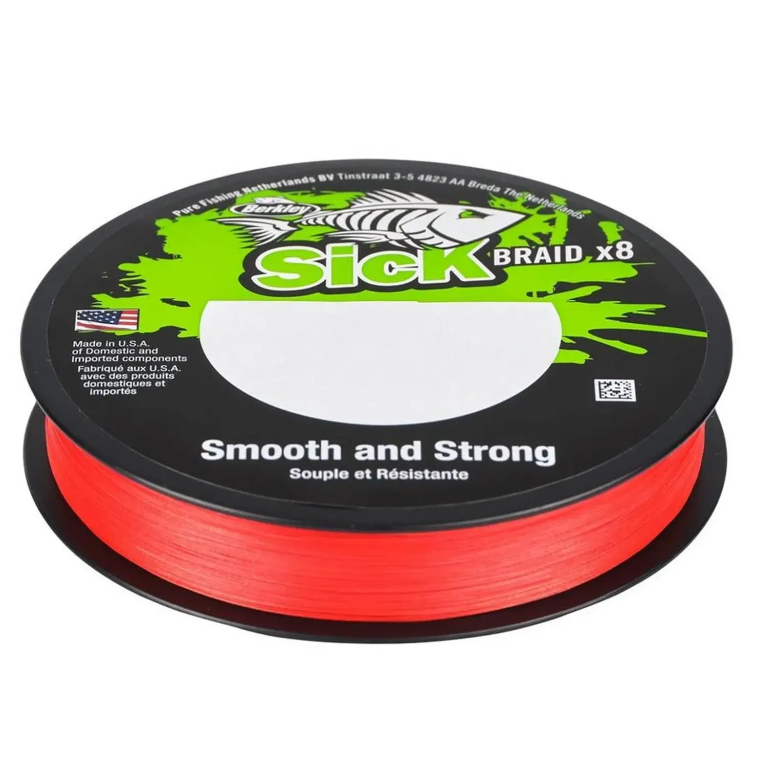 Berkley Sick Braid 0,19mm Geflochtene Angelschnur Wunschlänge| Angelschnur Meterware