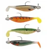 Berkley Sick Flanker 10cm 4 St. Pre-Rigged Gummifisch-Set| Hechtköder|Hecht Gummifisch