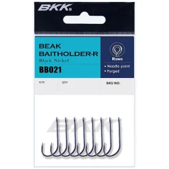 BKK Beak Baitholder-R #2 Einzelhaken für Aal| Raubfischhaken|Raubfischhaken