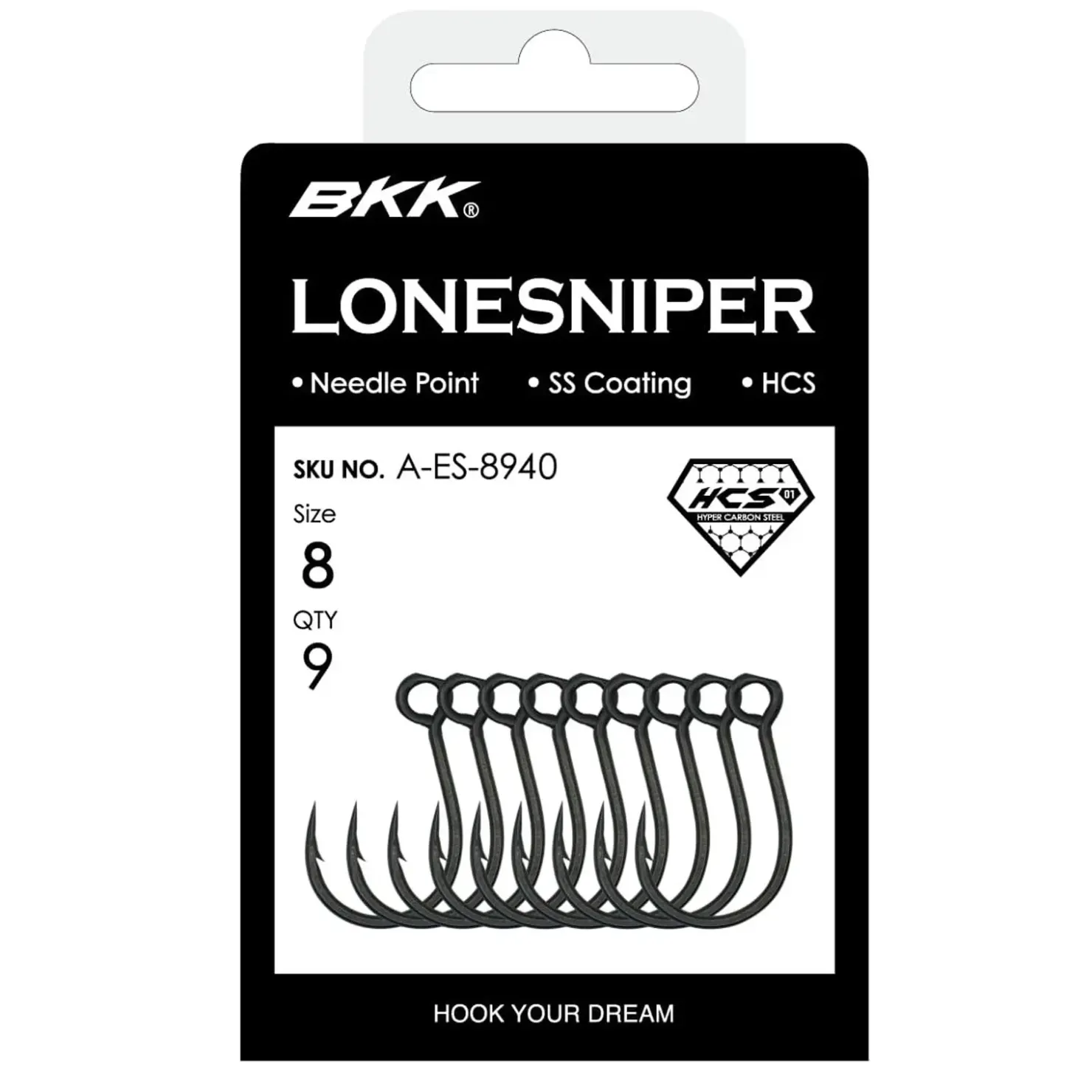 BKK Lonesniper Gr.1# Angelhaken| Raubfischhaken|Zubehör Kunstköder