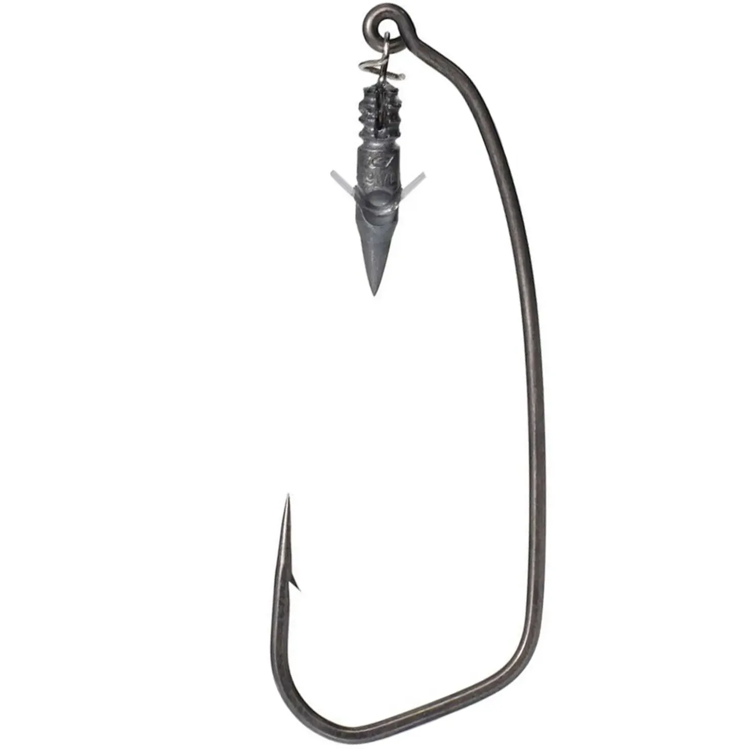 BKK Permalock - Weighted 2/0 Offsethaken| Wallerhaken & Rigs|Offset Haken