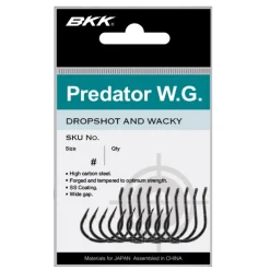 BKK Predator WG Superslide 2/0# Angelhaken| Wallerhaken & Rigs|Karpfen Haken