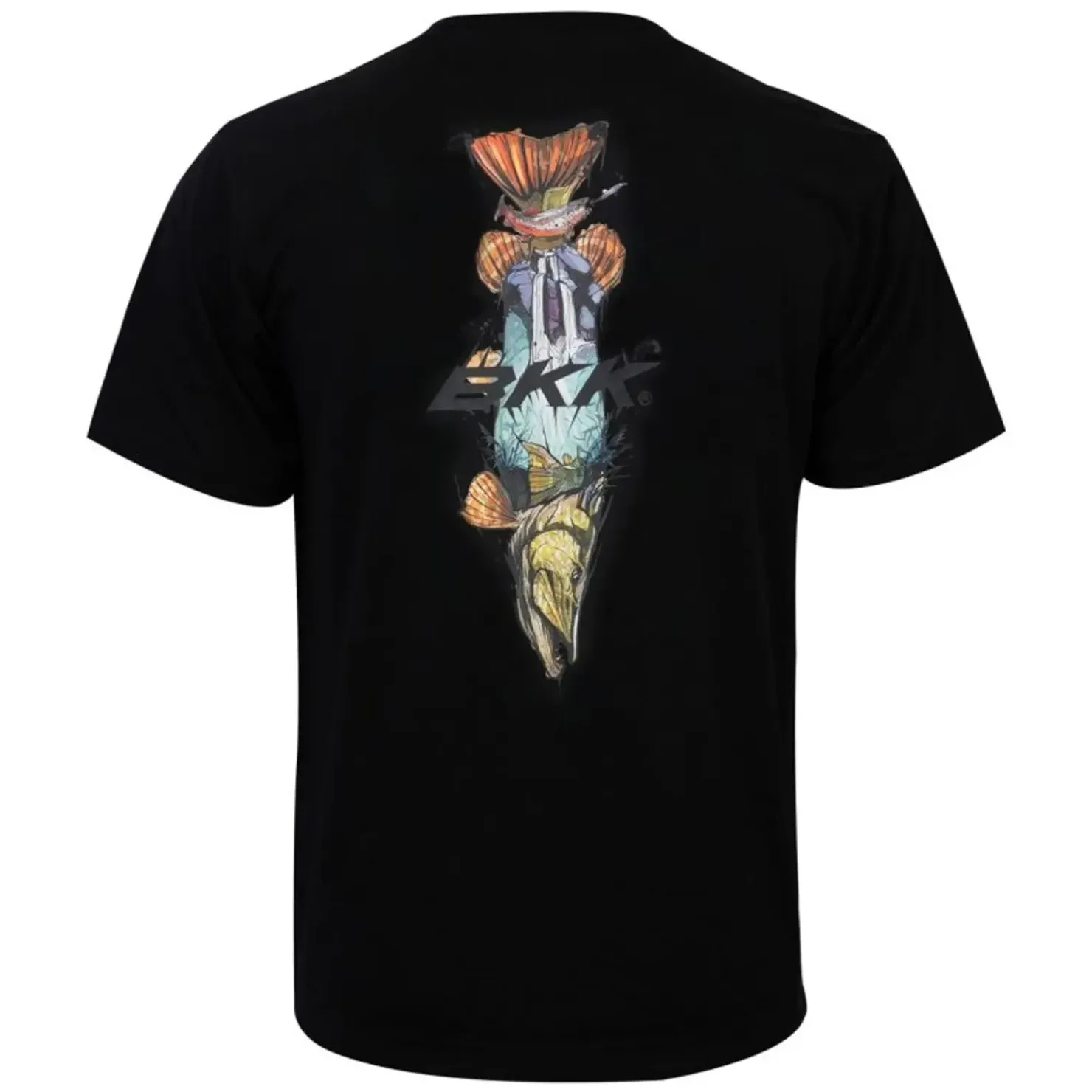 BKK Short Sleeve Casual Shirt - Brand Values Pike - Gr. XL T-Shirt| Angelbekleidung