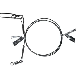 BKK 7x7 Wire leader HD Pike Snap 40cm 18kg Stahlvorfach| Stahlvorfach Für Kunstköder|Stahlvorfach Für Kunstköder