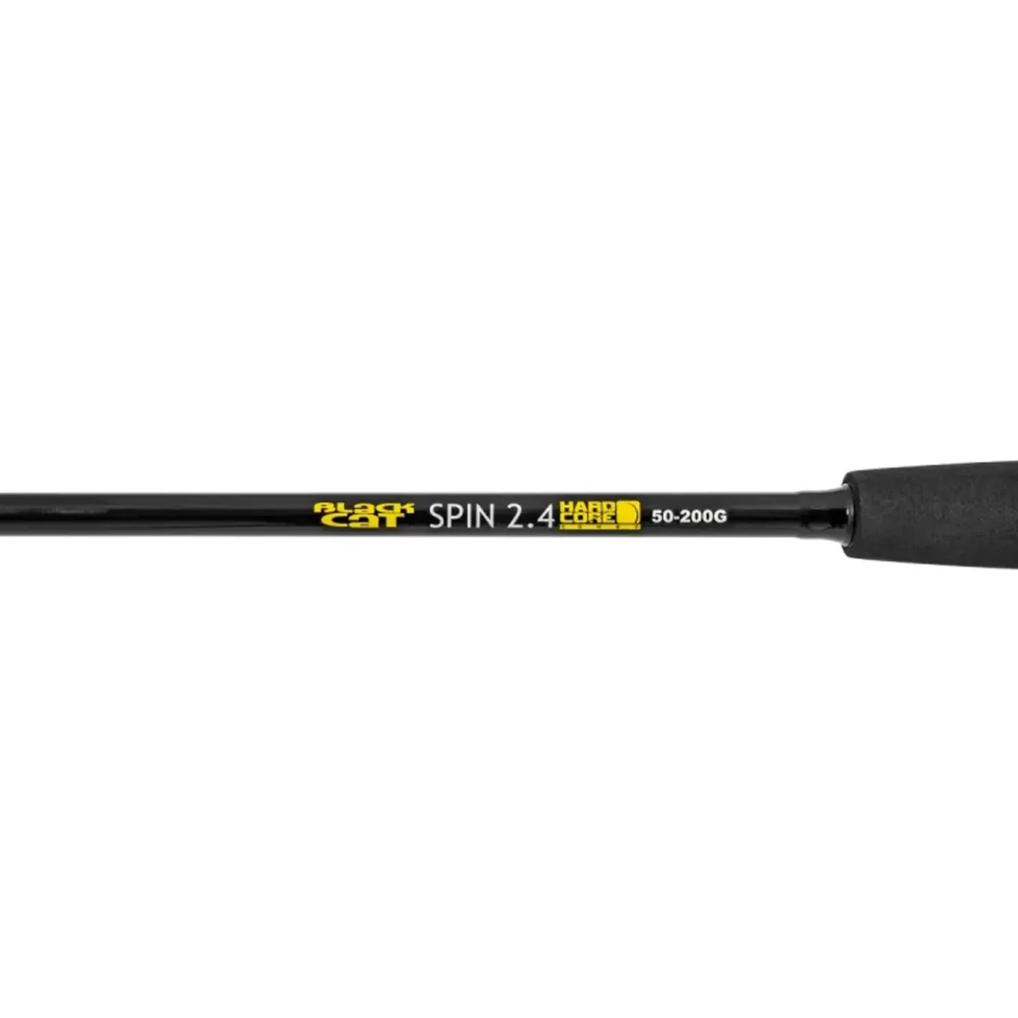 Black Cat Hard Core Combo Spin Rod 2,40m 20-200g Spinncombo| Hechtrute|Waller Spinn & Vertikalruten