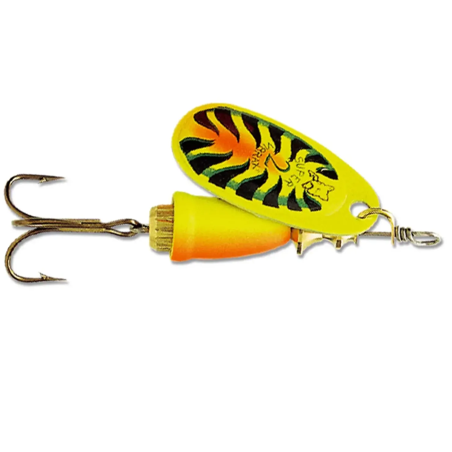 Blue Fox Vibrax Fluorescent 6g FTP Spinner| Spinner|Barsch Spinner