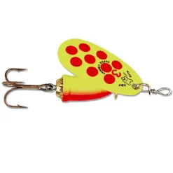 Blue Fox Vibrax Hot Pepper 8g CLNP Gelb-Orange Spinner| Spinner|Barsch Spinner