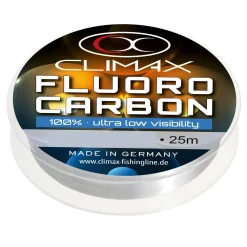 Climax Fluorocarbon 25m 0,30mm Vorfachmaterial| Vorfachschnur|Fluorocarbon Vorfach