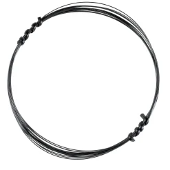 Climax flex Leader Single Wire 6kg 3m inkl. Quetschhülsen iumvorfach & Raubfischvorfach| Stahlvorfach Titanus Leader|Titan Vorfach