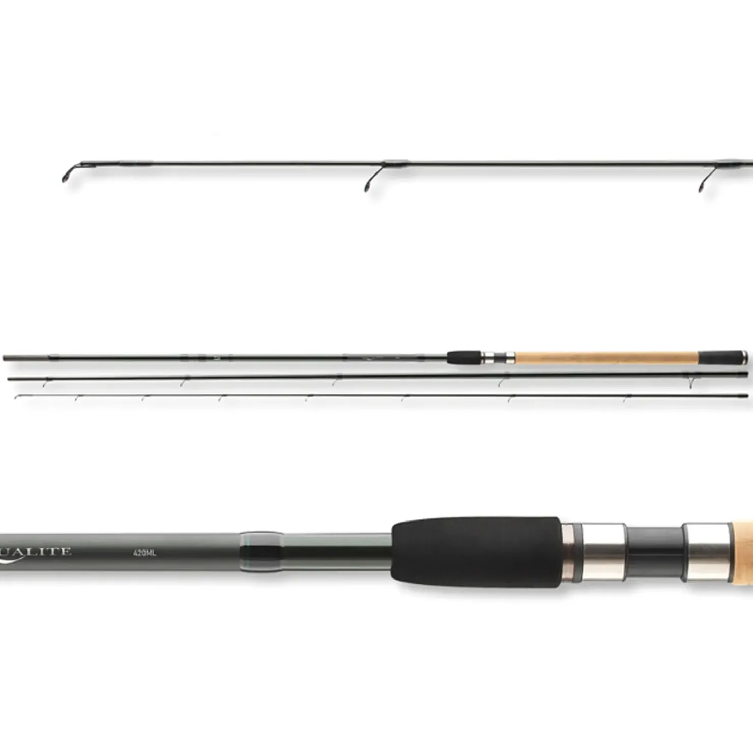 Daiwa Aqualite Power Match 4,20m 7-30g Rute| Ruten Friedfisch|Friedfischruten