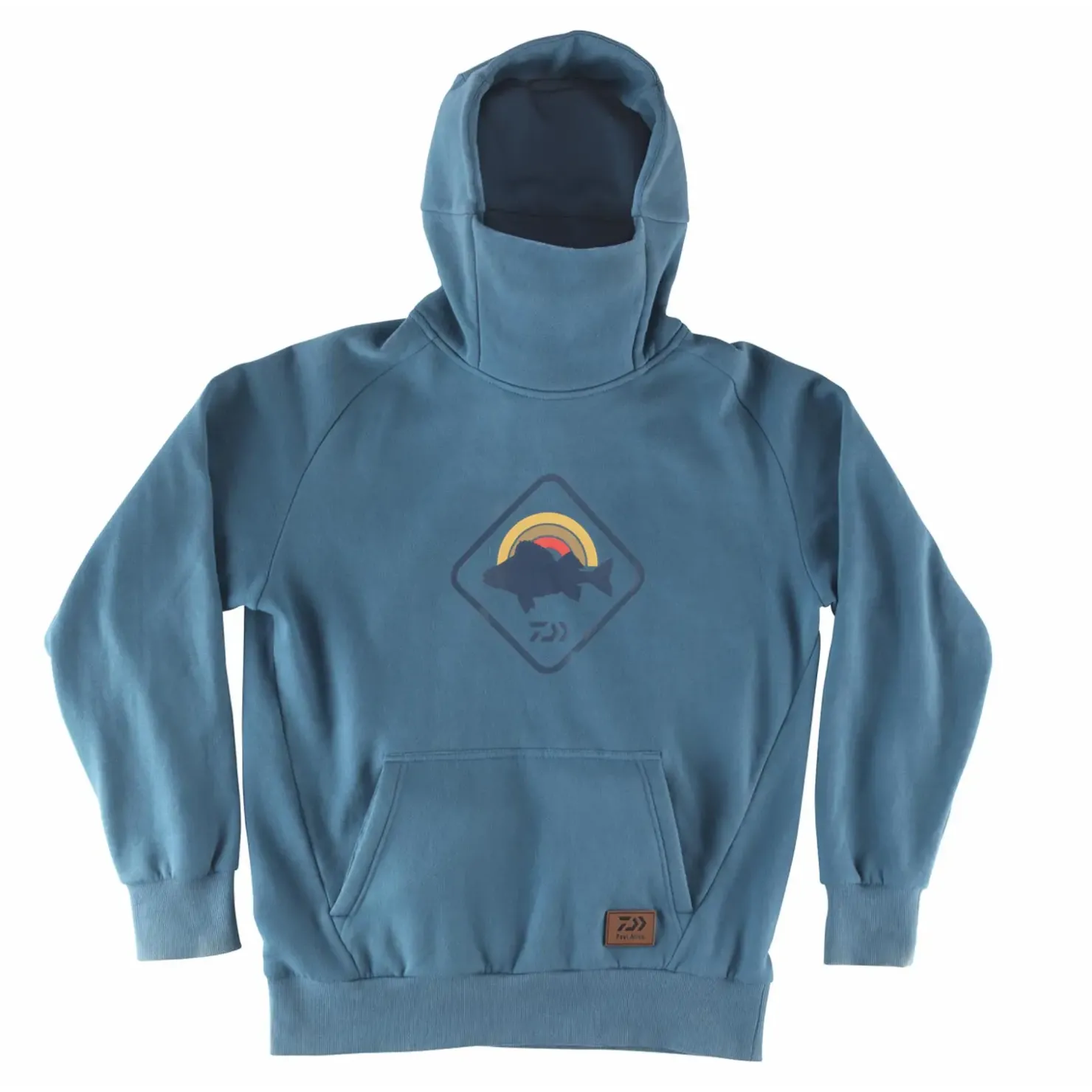 Daiwa D-Vec Snood Hoodie XXL Kapuzenpullover| Angelbekleidung