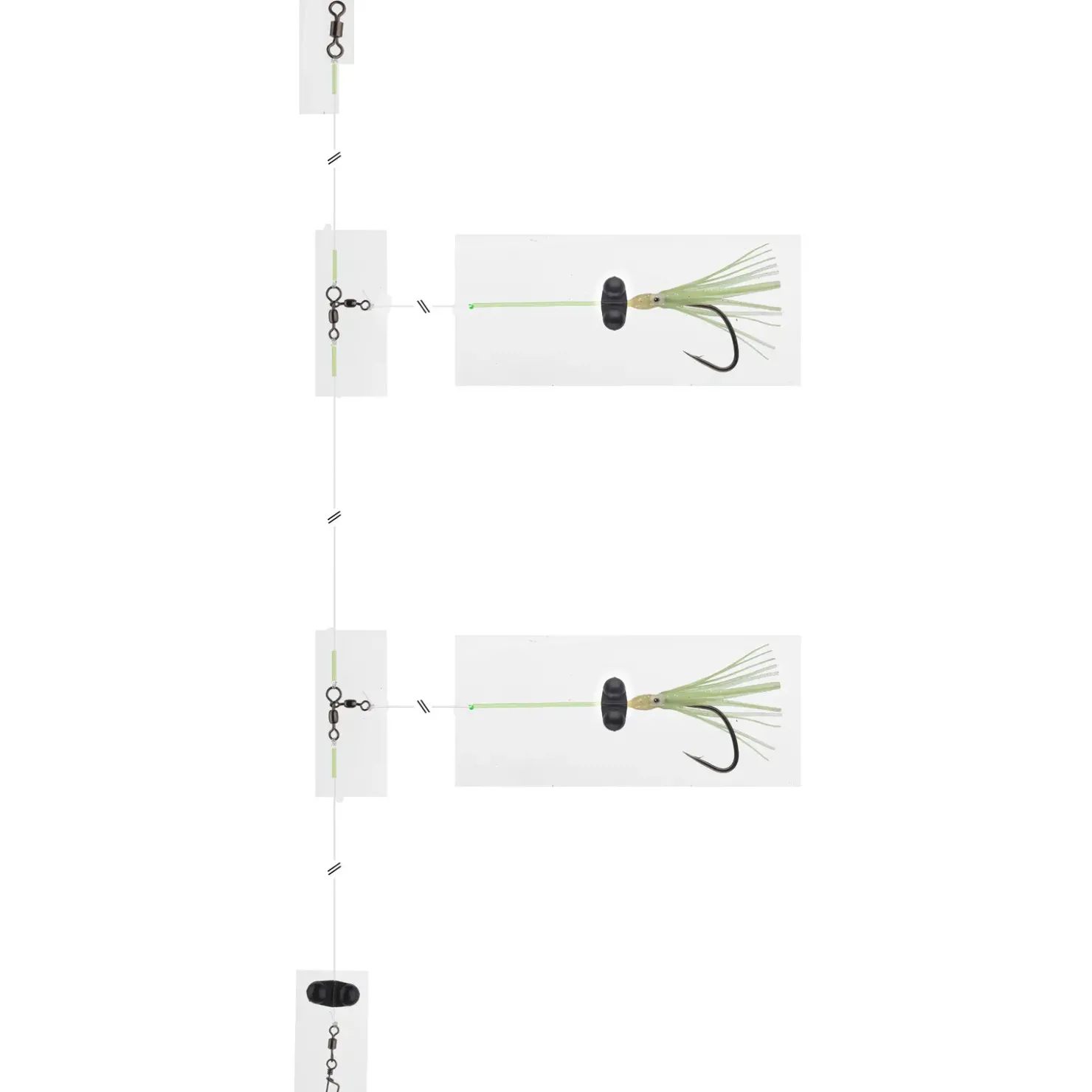 Daiwa Grand Wave Steinbeißer-Vorfach Rattlin Norwegen Gr 5/0| Dorsch Beifänger|Rigs & Beifänger