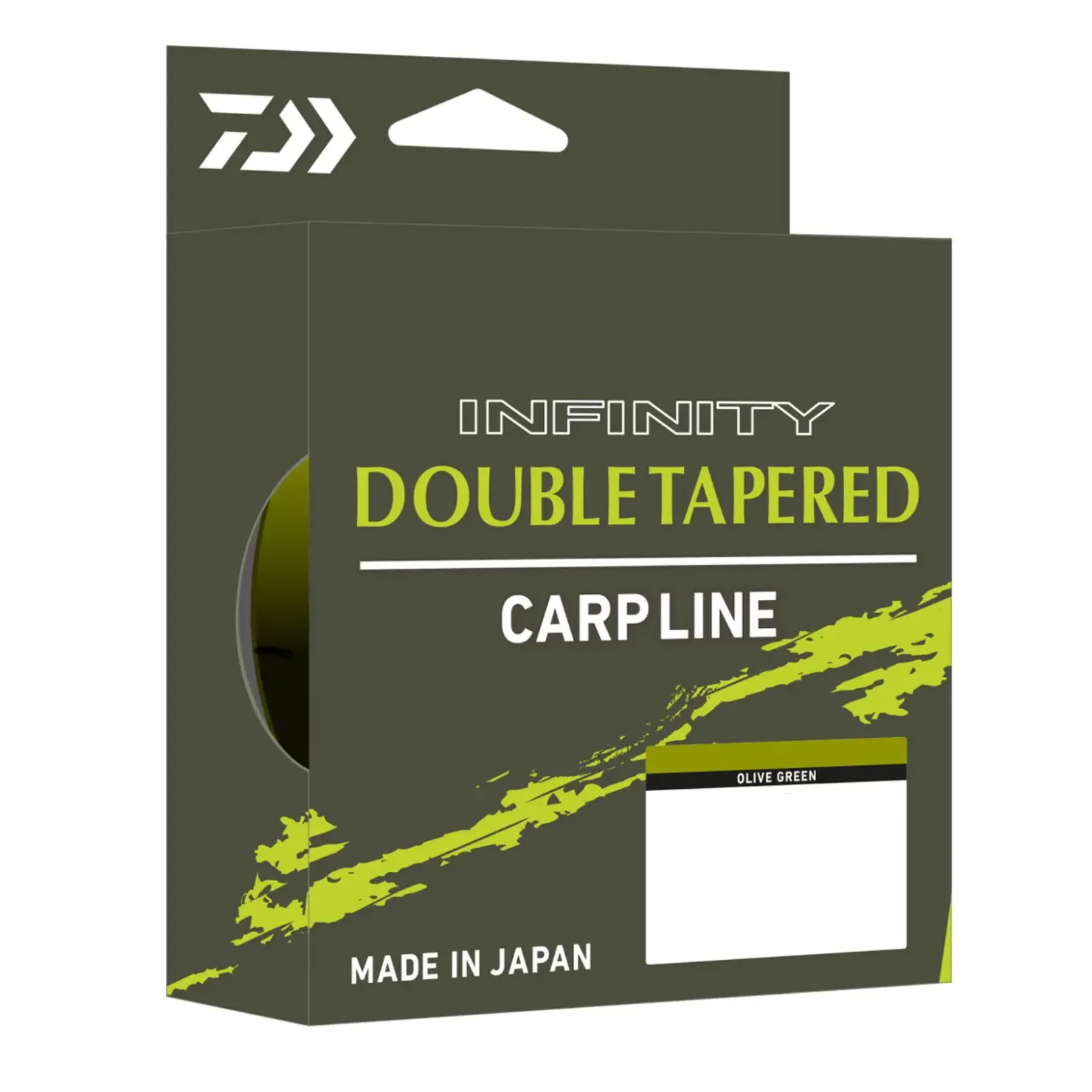 Daiwa Infinity Double Tarped M 14 lbs - 320m OLIVE GREEN Schlagschnur| Karpfen Schnur|Karpfen Schnur