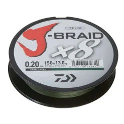 Daiwa J-Braid X8 0,13mm Geflochtene Angelschnur Meterware| Geflochtene Angelschnur|Angelschnur Meterware
