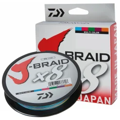 Daiwa J-Braid X8 0.22mm-300m Geflochtene Schnur| Geflochtene Angelschnur