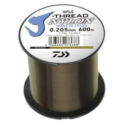 Daiwa J-THREAD 0.285mm 6.1kgs 600m Monofile Schnur| Monofile Angelschnur