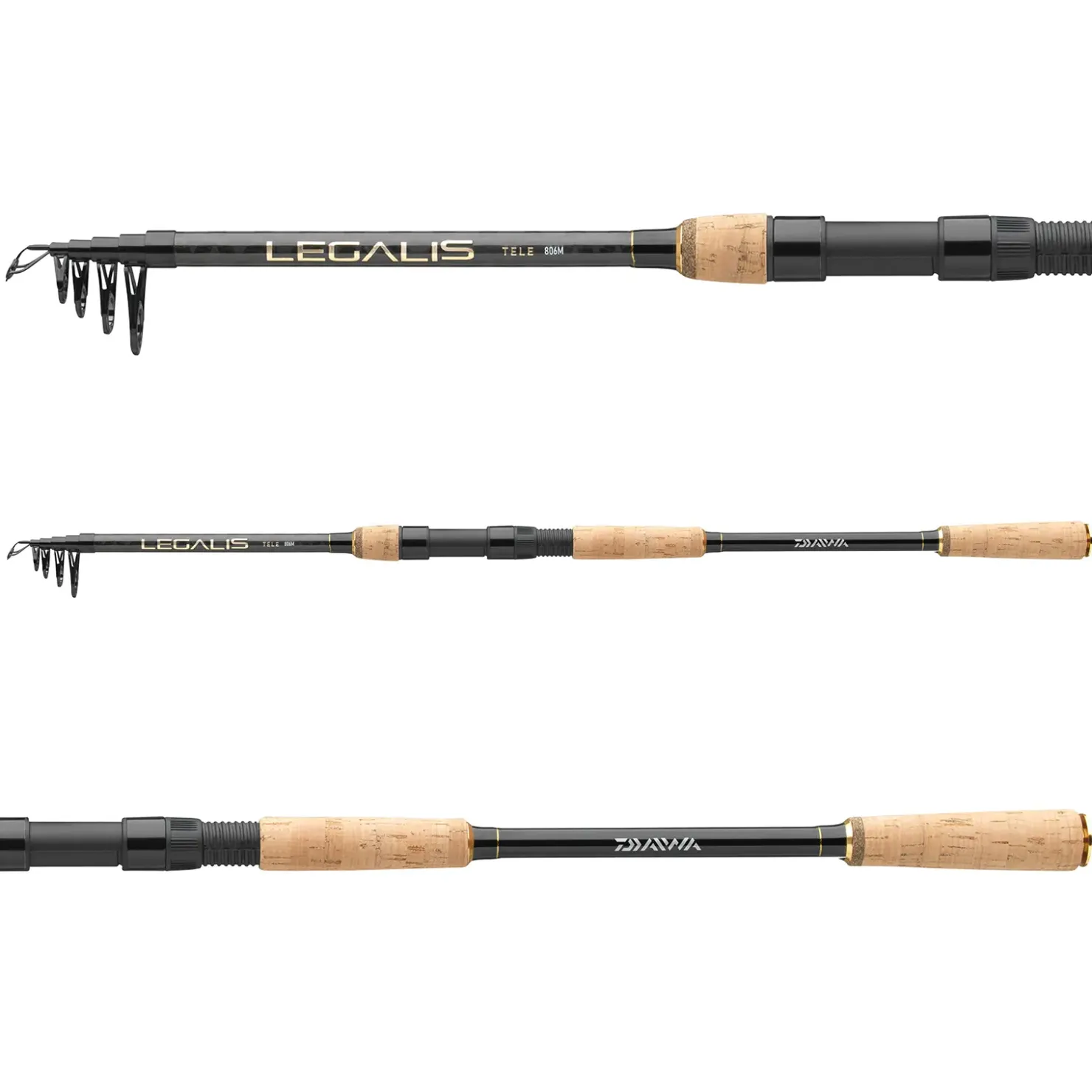 Daiwa Legalis Tele Spin 3,60m 10-50g Tele-Spinnrute| Teleskopruten