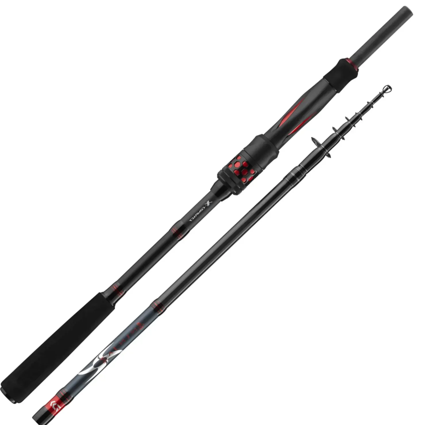 Daiwa Ninja X-Compact Spin 2.25m 5-30g Teleskoprute| Zanderrute|Barschrute